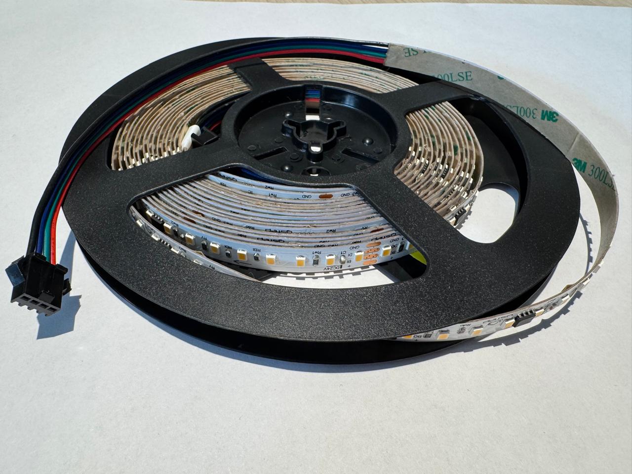 Светодиодная лента Gstep 80 2835 120LED SPI WS2818 4000K 12W 800Lm 24V 20IP