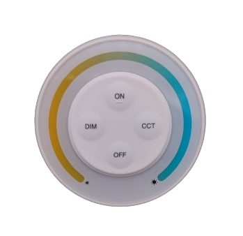 Miboxer Пульт ДУ круглый CCT RF 2.4G Белый S1-W