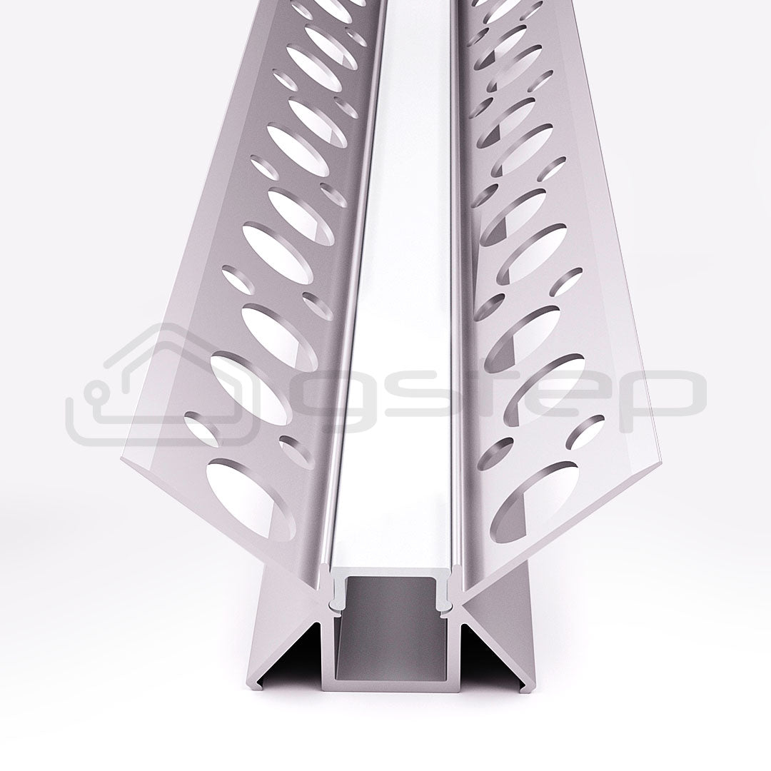 Профиль для светодиодной ленты MX 46x24G (3м) под левкас