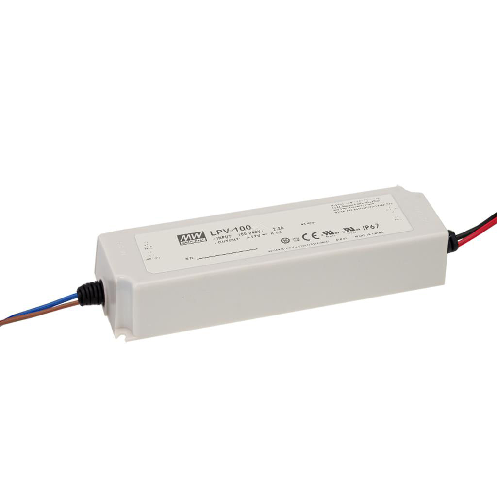 Блок питания Mean Well LPV-100-24 влагозащищенный IP67